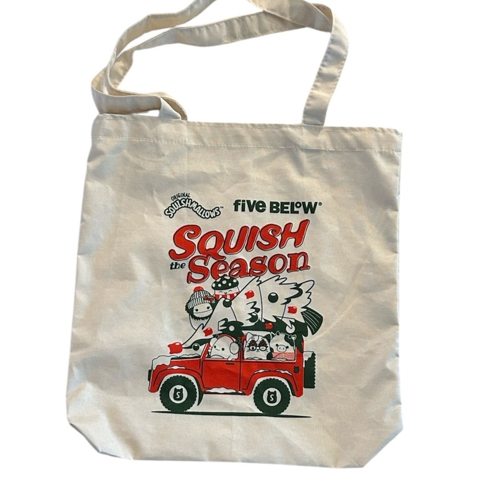 Five below Squishmallows tote bag NEW limited edition from a Black Friday promo